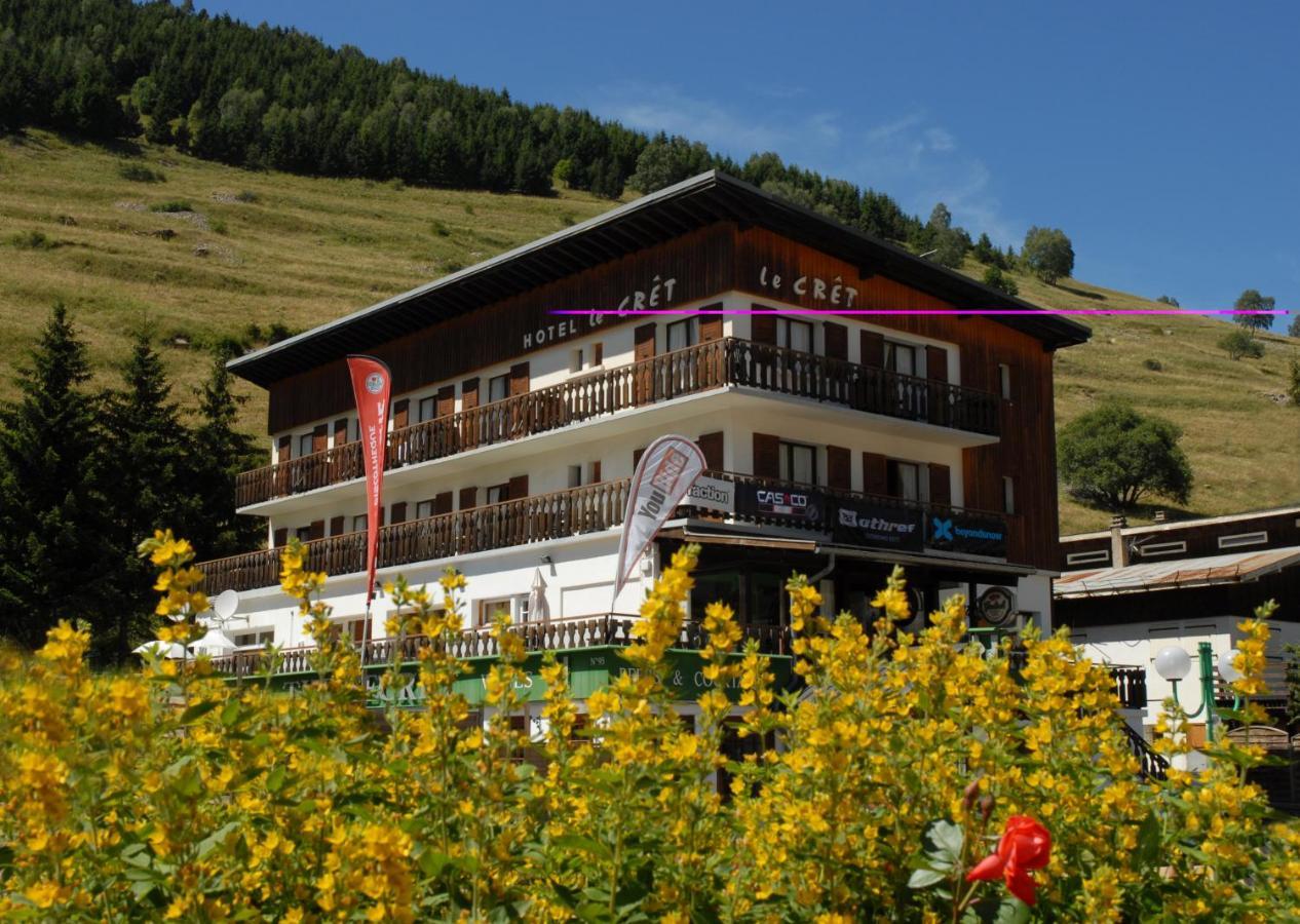 Hotel Le Cret Les Deux Alpes Exterior photo